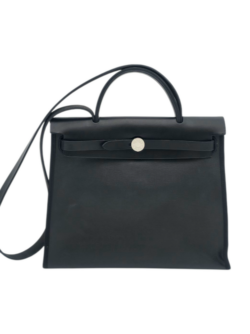 Herbag 31 Black in Toile H Berline/Vache Hunter, Palladium hardware
