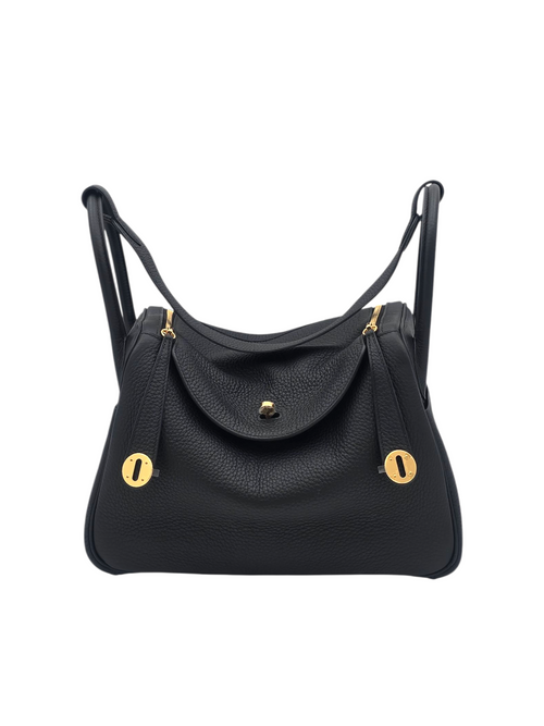 Lindy Black in Clemence, Gold hardware