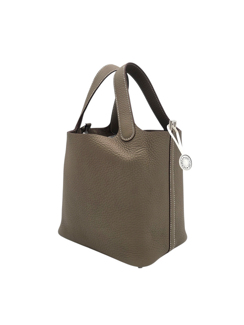 Picotin 18 Etoupe in Clemence, Palladium hardware