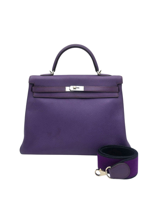 Kelly 32 Iris in Togo, Palladium hardware