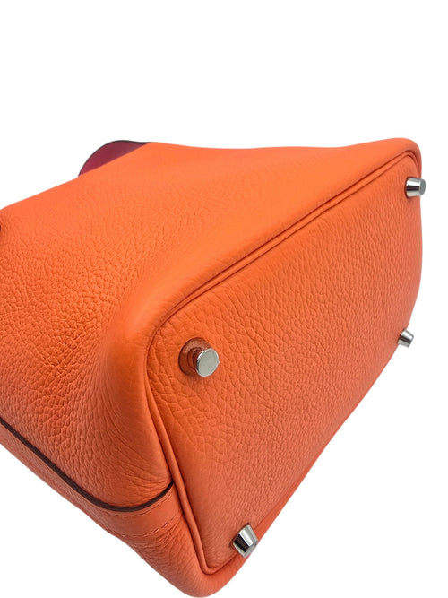 Picotin 18 Fue (rose azalea handle) in Clemence, Palladium hardware