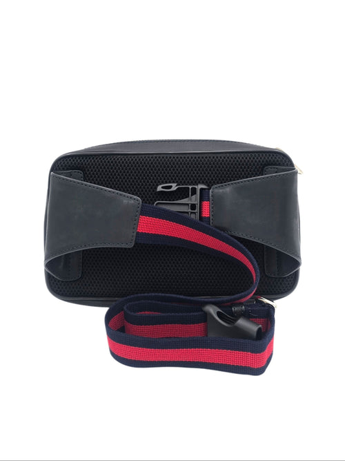 GG Supreme Grey Belt Bag in Canvas