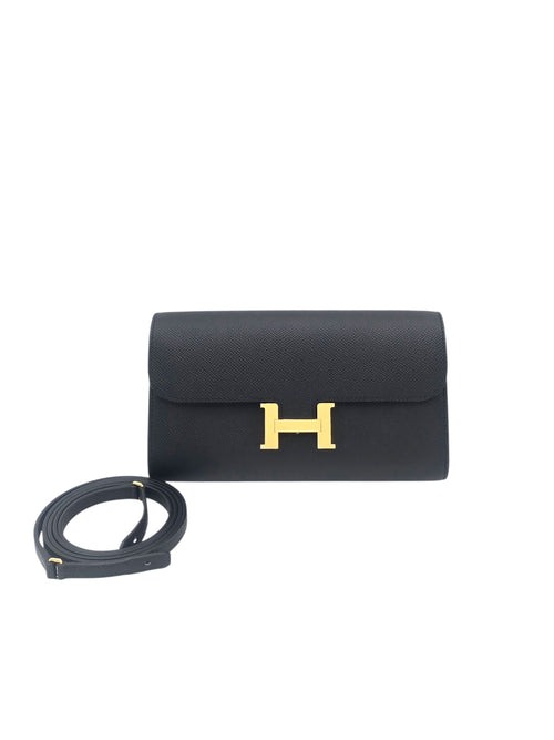 Constance Black in Epsom, Gold hardware