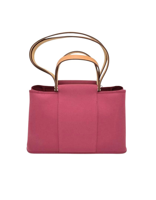Hermès Cabag 39 Tosca in Toile, Palladium hardware_1