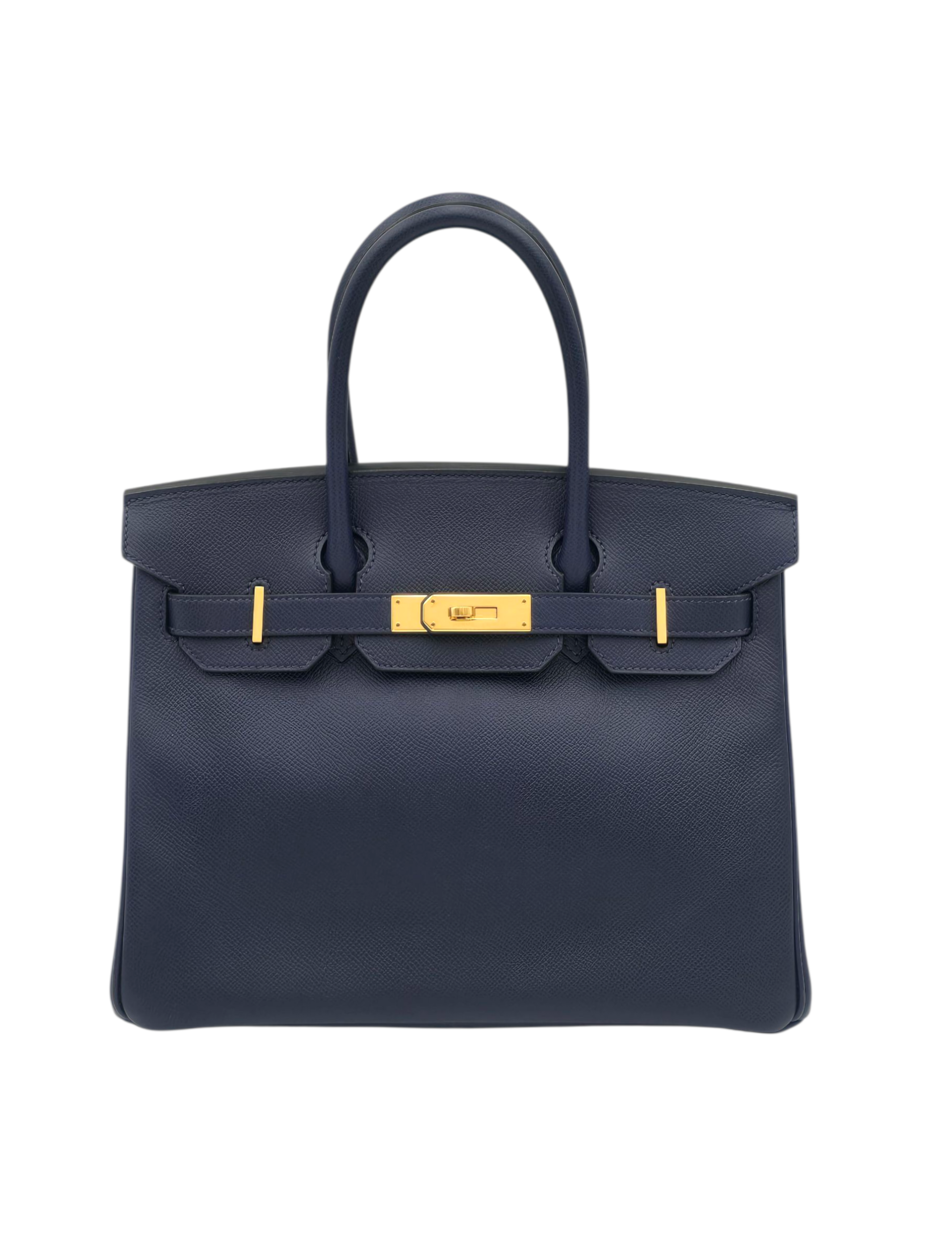 Hermès Birkin 30 Blue Sapphire in Epsom, Gold hardware_1