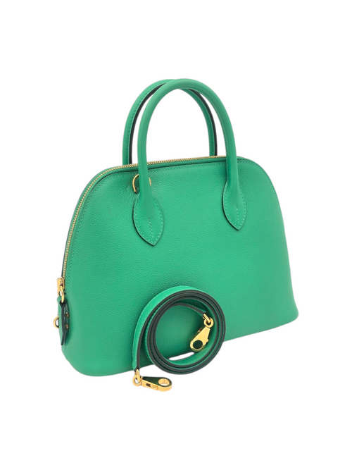 Hermès Bolide 25 Menthe in Evercolor, Gold hardware_1