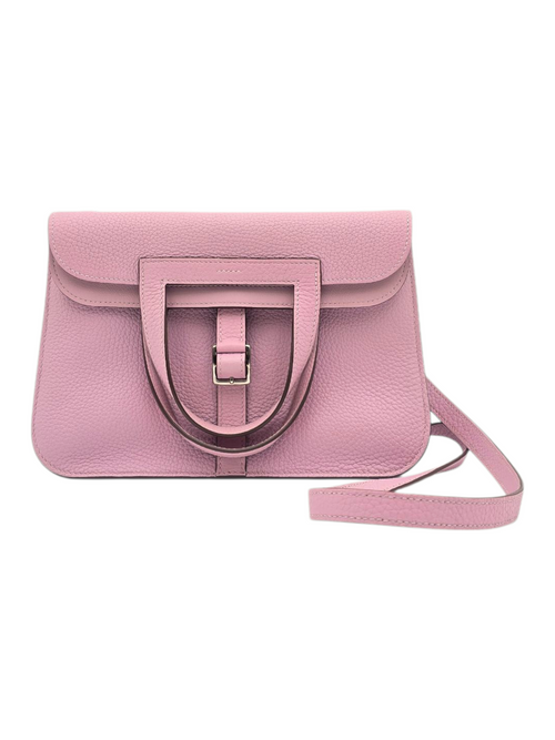 Hermès Halzan 25 Mauve Sylvestre in Clemence, Palladium hardware_1