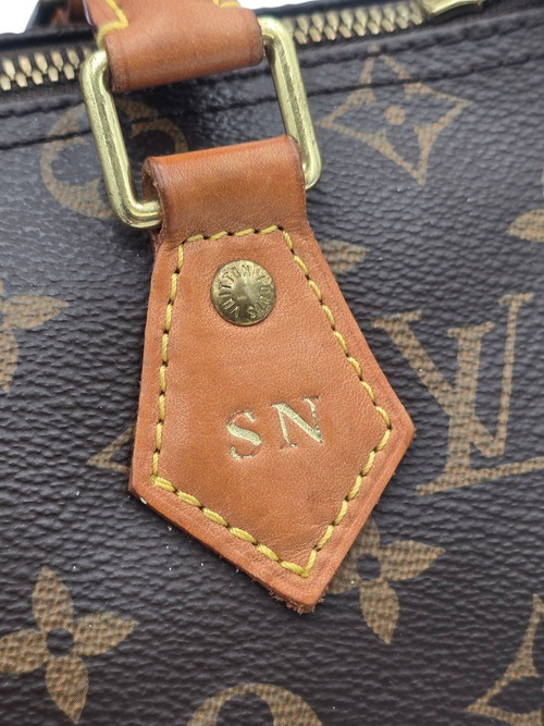 Louis Vuitton Speedy Bandouliere 25 Brown Shoulder Bag in Monogram Coated Canvas, Gold hardware_1