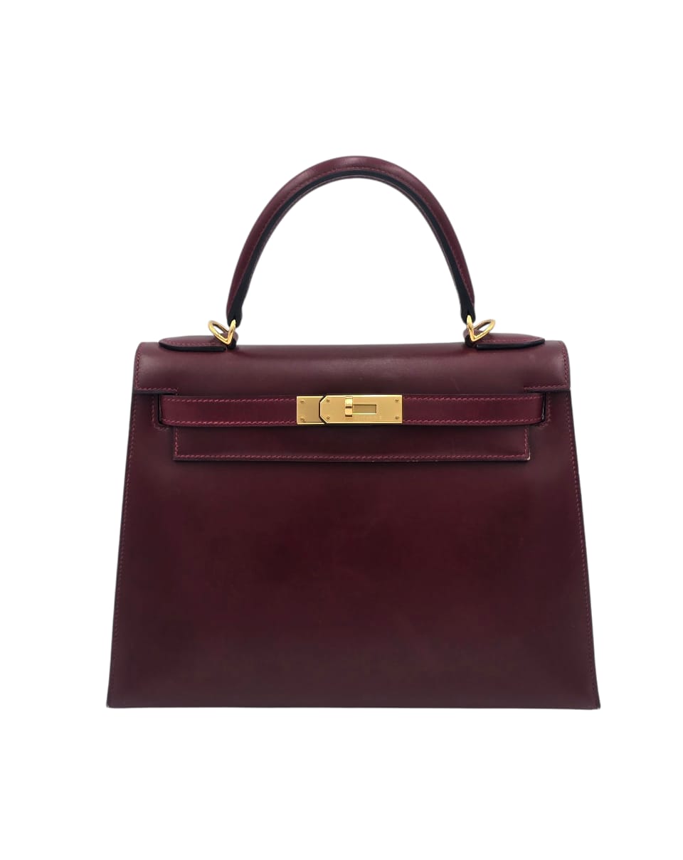 Hermès Kelly 28 Rouge H in Box, Gold hardware_1