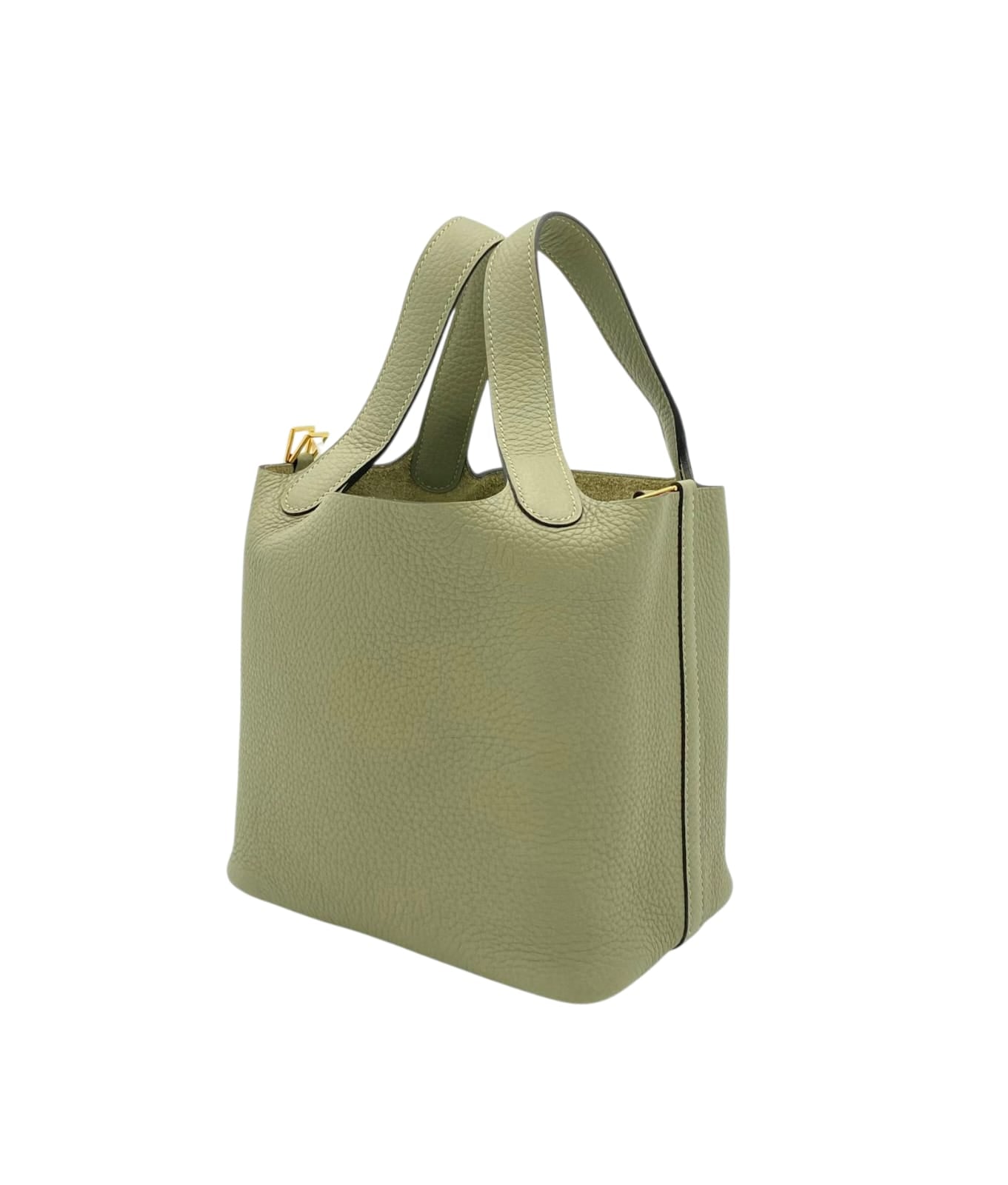 Hermès Picotin 18 Sauge in Clemence, Gold hardware_1