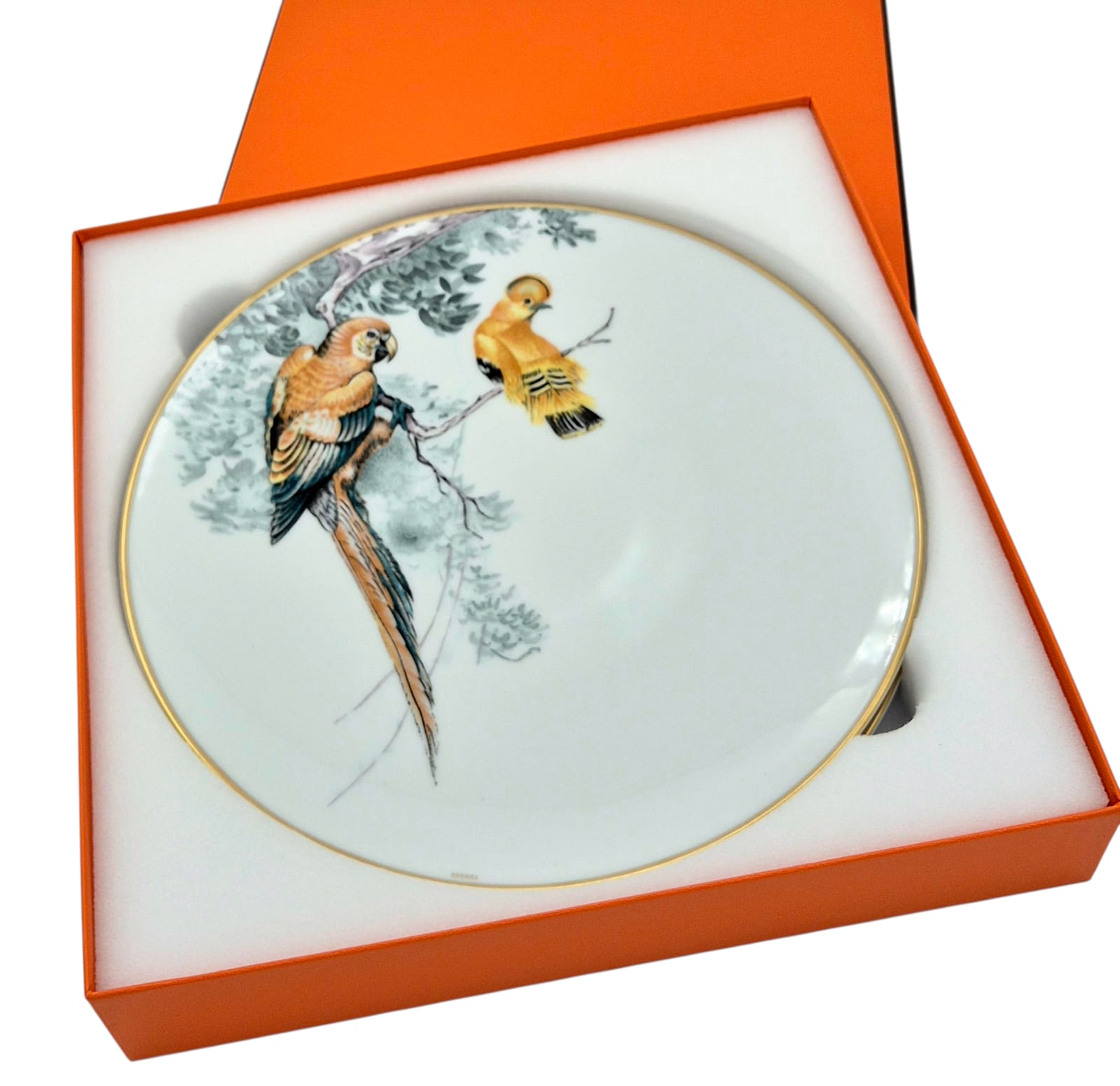 Hermès Other 27 Others Carnets D'Equateur Dinner Plate Dia in Ceramic_1